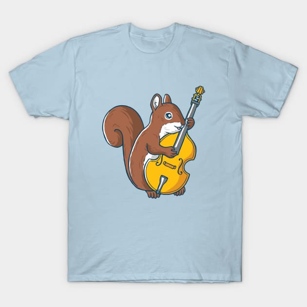 Squirrel T-Shirt by AlbyLetoy